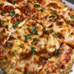 chicken crust pizza