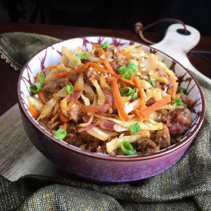 Egg Roll in a bowl recipe