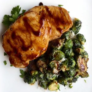 maple balsamic pork chops