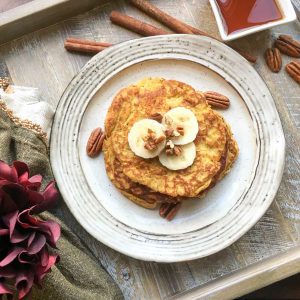 pumpkin spice pancakes