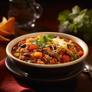 rainbow turkey chili