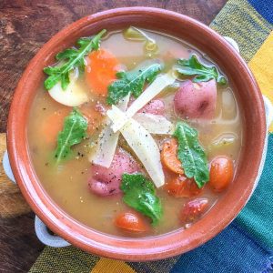 Instant Pot Garden Vegetable Soup