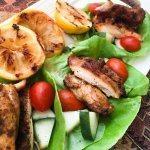 Chicken Shawarma Lettuce Wraps