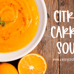 citrus carrot soup