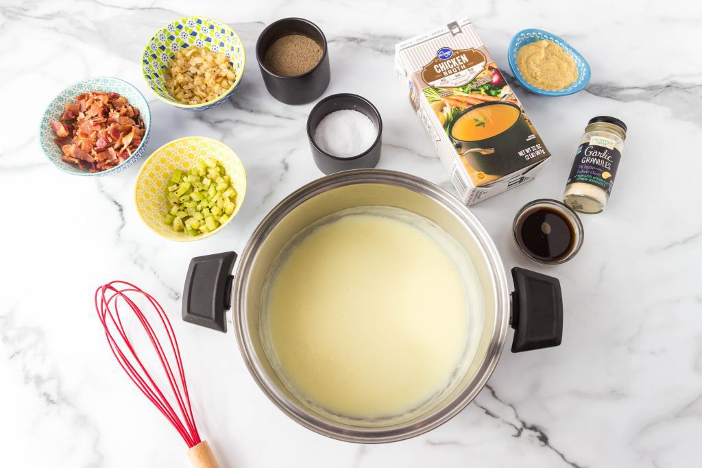 Irish Ale Potato Cheddar Soup for Weight Watchers